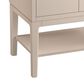 Kohler Seagrove 48" Single Bathroom Vanity in Light Clay with 3 cm White Quartz Top and Rectangular Sink, , large