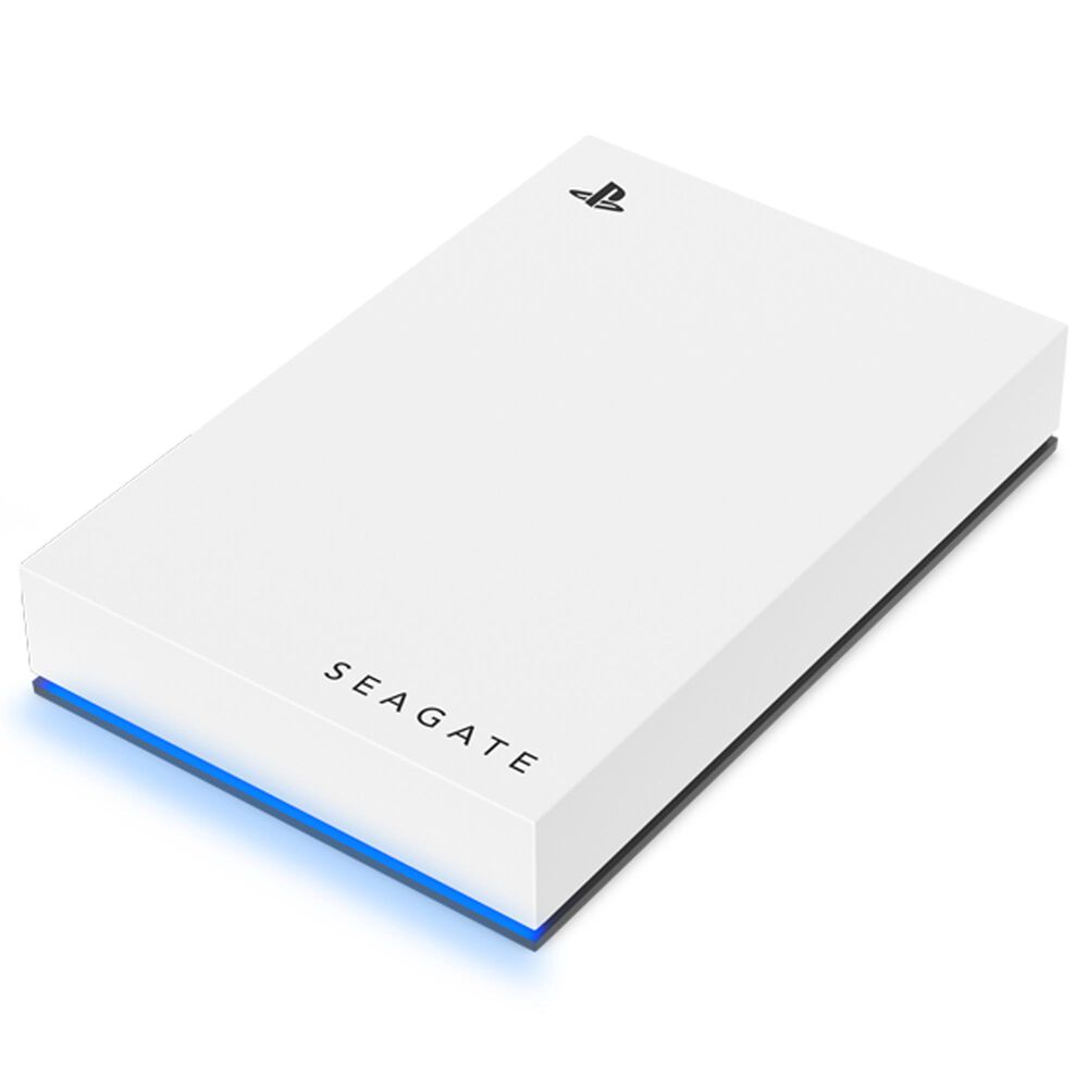 Seagate Game Drive 5 TB Portable External Hard Drive for PlayStation 5 in White, , large