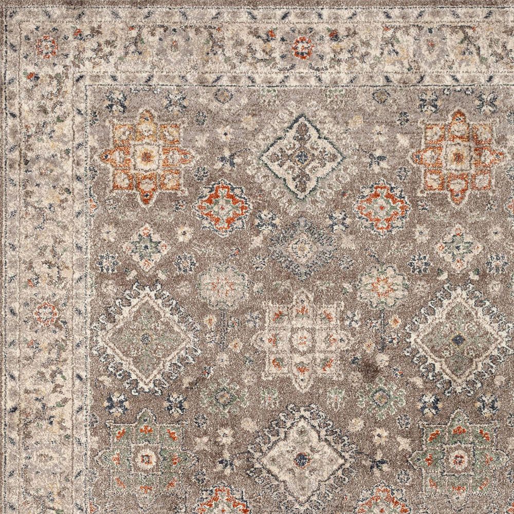Central Oriental Minerva Colton 5&#39; x 7&#39;3&quot; Latte and Sand Area Rug, , large