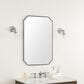 James Martin Rohe 24" Octagon Mirror in Satin Nickel, , large