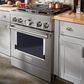 KitchenAid 4.1 Cu. Ft. Freestanding Gas Range with True Convection in Stainless Steel, , large