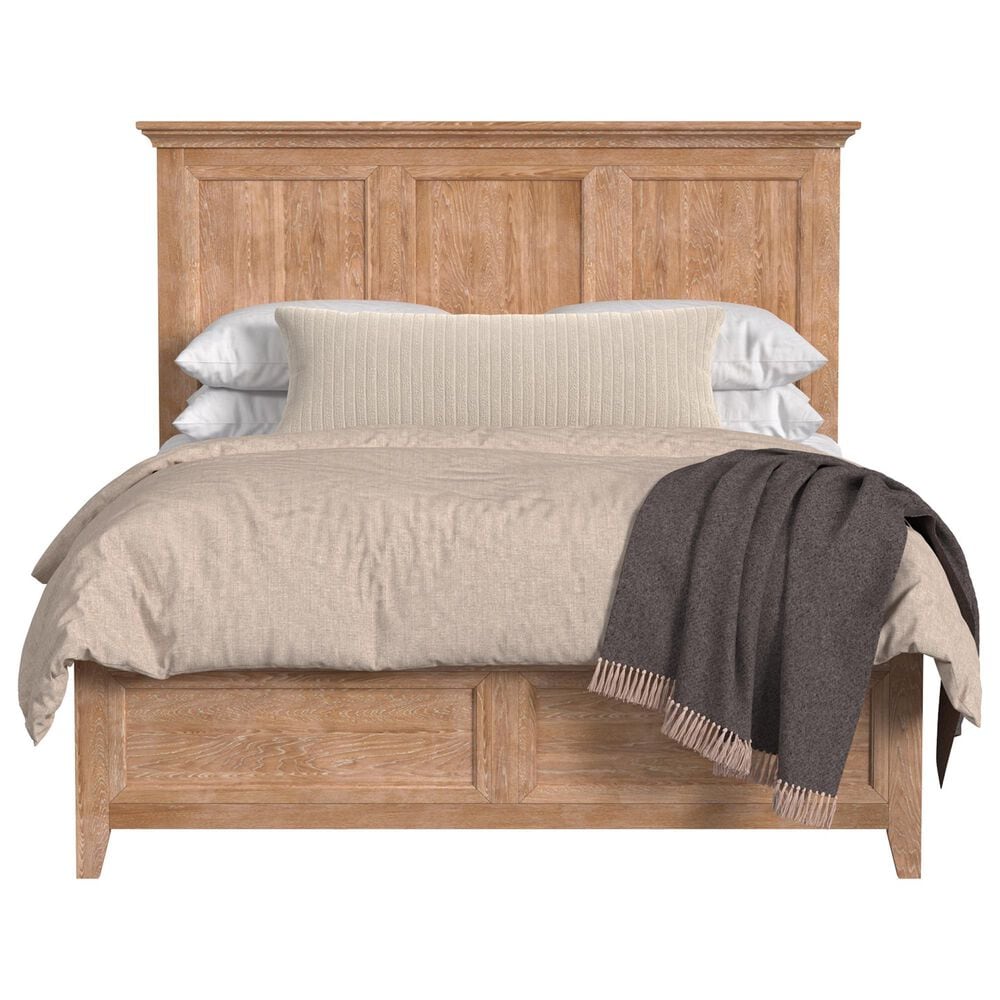 Hawthorne Furniture San Mateo 5-Piece Queen Storage Bedroom Set in Wheat, , large