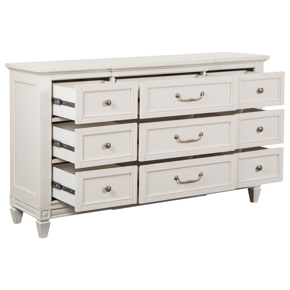 Nicolette Home Willowbrook 9-Drawer Dresser in Egg Shell White, , large