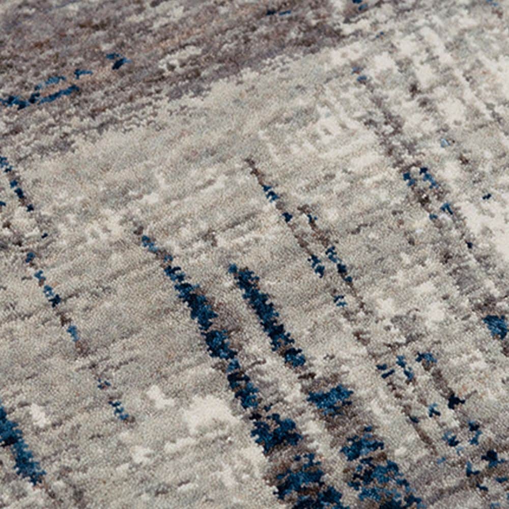 RIZZY Anatolia ANT746 2&#39;6&quot; x 8&#39; Gray-Blue Runner, , large