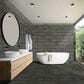 Soho Studio Angela Harris San Francisco Graphite 12" x 24" Matte Porcelain Tile, , large