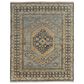 Feizy Fillmore 3" x 5" Blue and Charcoal Area Rug, , large