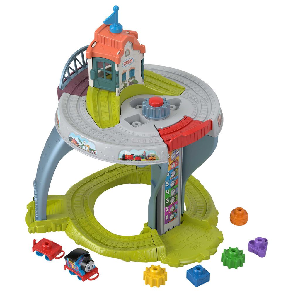 Fisher Price My First Train Table with Track and Fine Motor Activities in Multicolor, , large