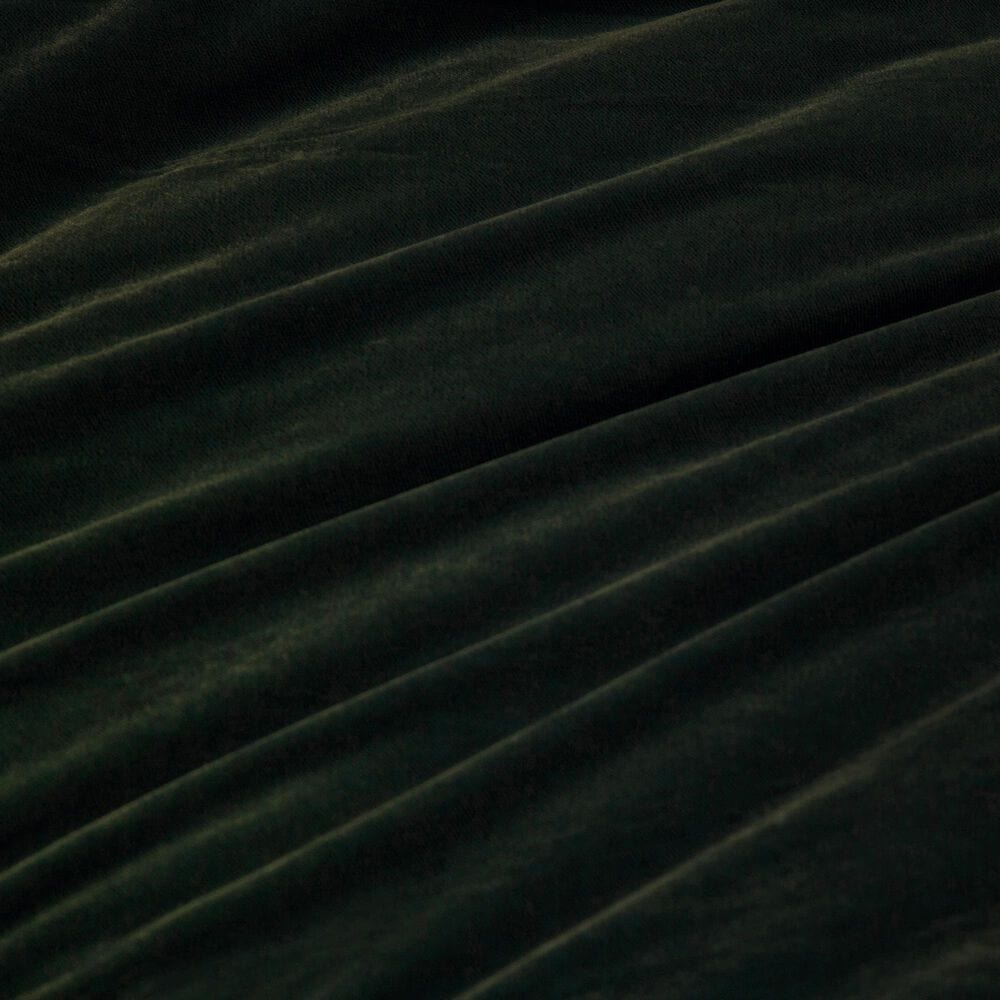 HiEnd Accents Estelle Velvet 3-Piece King/California King Comforter Set in Forest Green, , large