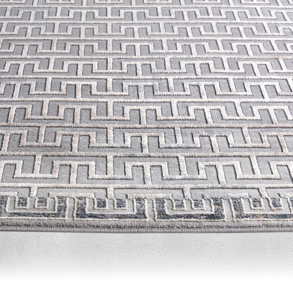 Jaipur Sundar Gray 5'3" x 8' Area Rug, , large