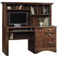 Sauder Harbor View Computer Desk With Hutch in Curado Cherry, , large