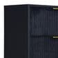 New Heritage Design Kailani 5-Piece Queen Bedroom Set in Black, , large