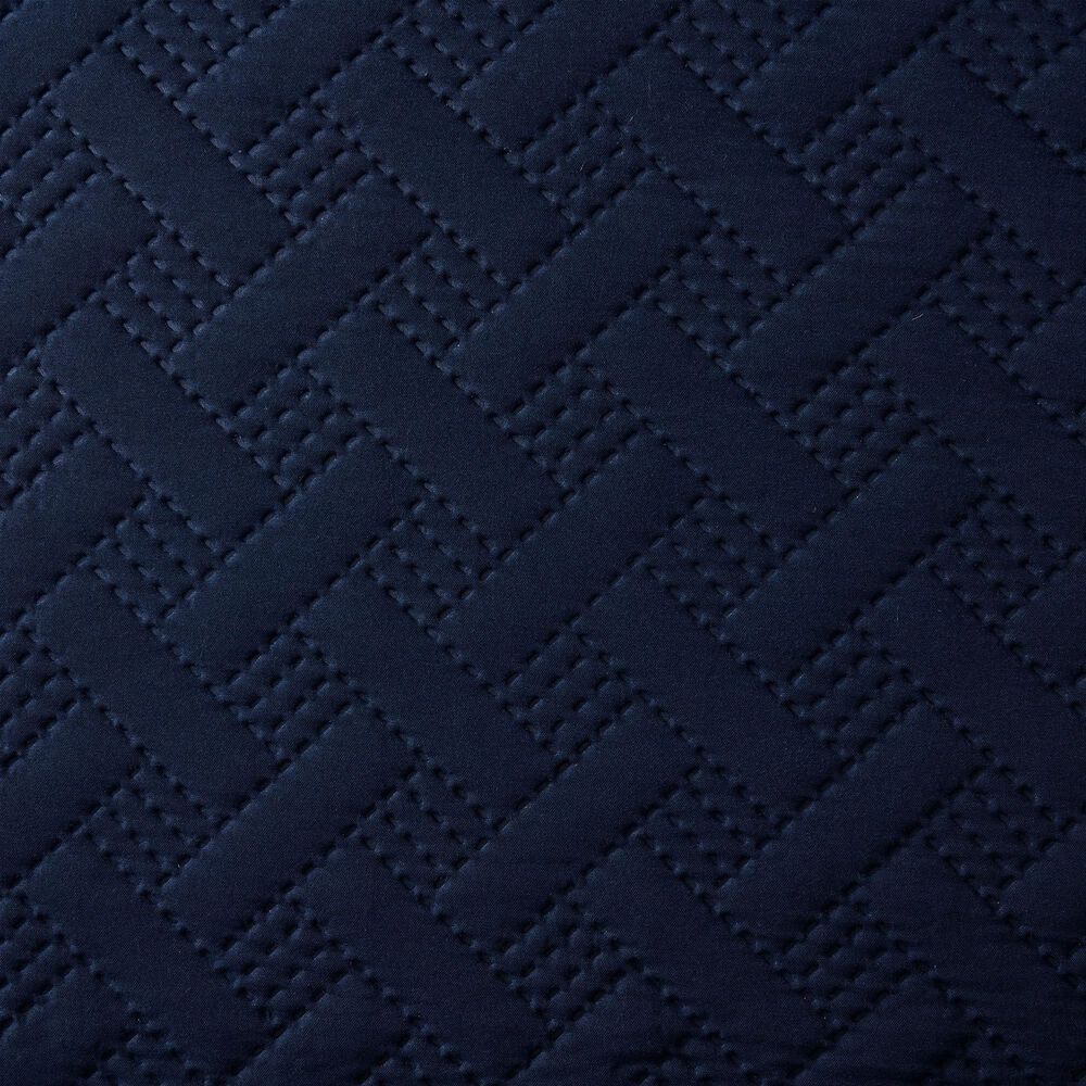 Trade Linker 3-Piece Queen Basket Pinsonic Quilt Set in Navy, , large