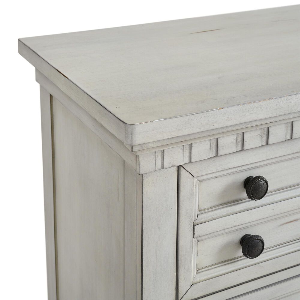 Mayberry Hill McCoy 3-Piece King Bedroom Set in Antique White, , large