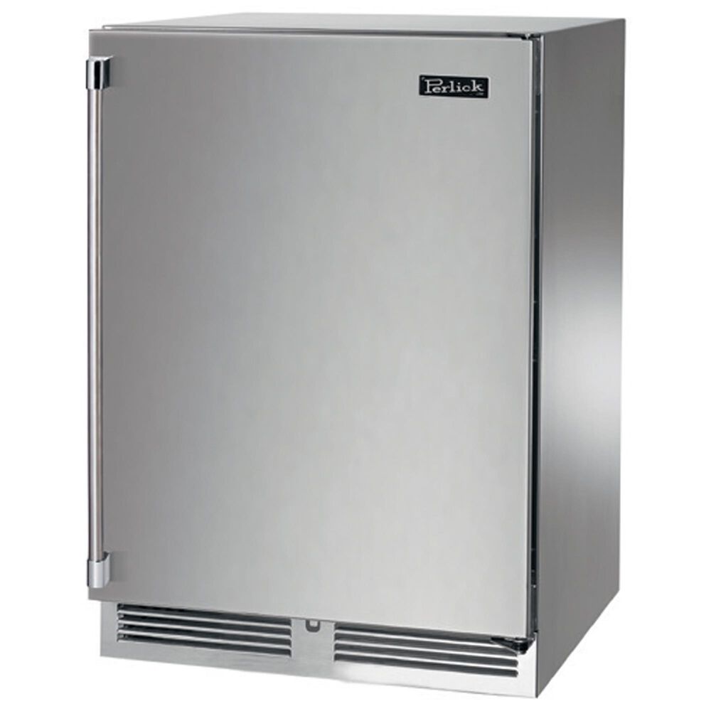 Perlick Signature 5.2 Cu. Ft. Indoor Beverage Center with Right Hinge Solid Door in Stainless Steel, , large