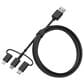 OtterBox 5000 mAh Mobile Power Bank with 3-In-1 Cable in Black, , large