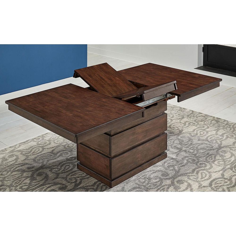 A-America Chesney 7-Piece Counter Height Dining Set in Falcon Brown, , large