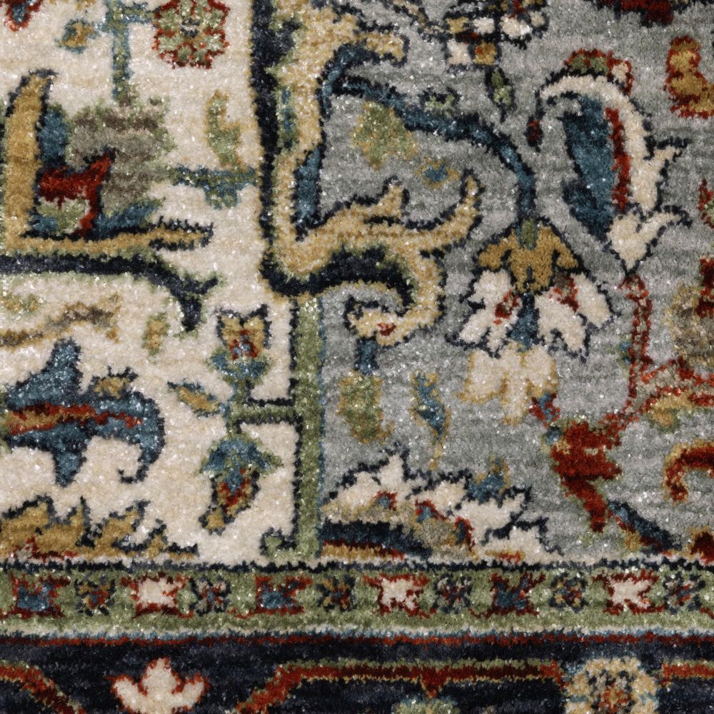 Oriental Weavers Eliana ELI11 Red and Blue 9&#39;10&quot; x 12&#39;10&quot; Area Rug, , large