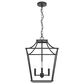 Hunter Laurel Ridge 15" 4-Light Lantern Pendant in Natural Iron, , large