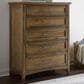 Viceray Collections Jamestown Oak 5 Drawer Chest in Natural, , large