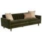 Jonathan Louis Jace Stationary Sofa in Amici Moss  Velvet, , large