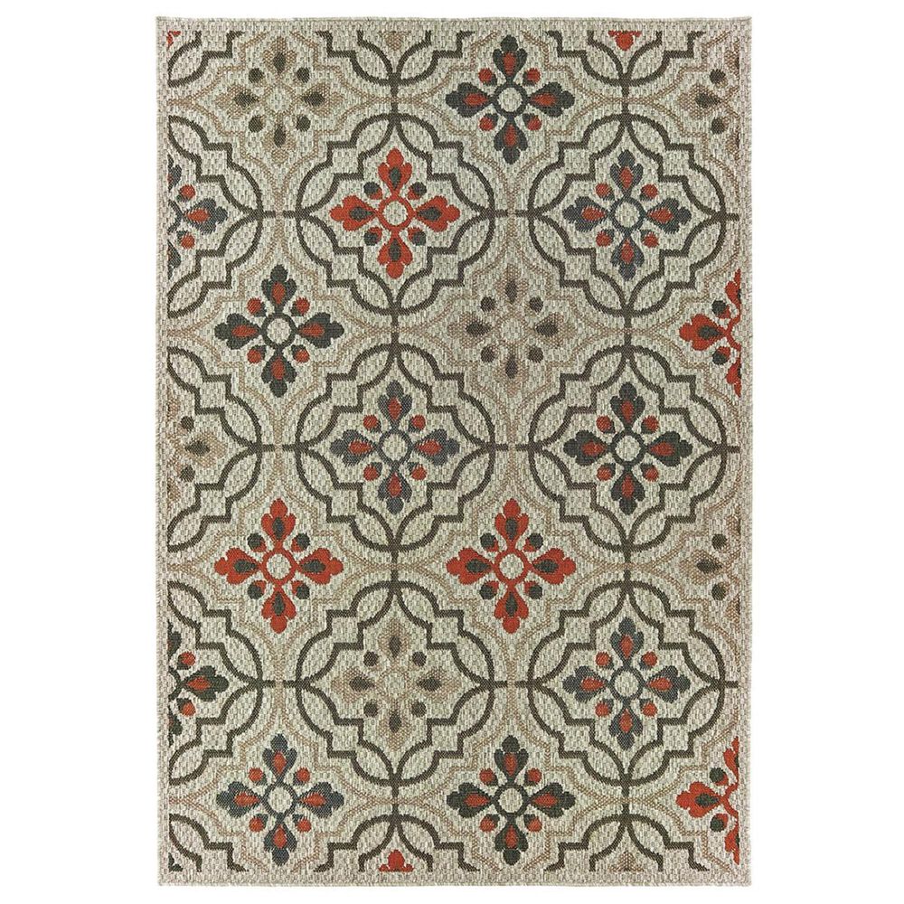 Oriental Weavers Latitude 709Y 6&#39;7&quot; x 9&#39;2&quot; Grey Area Rug, , large