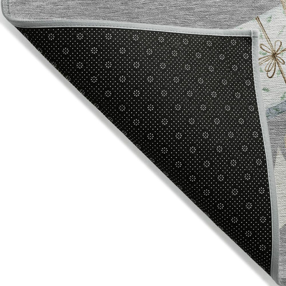Dalyn Rug Company Wonderland WN33 3&#39; x 5&#39; Gray Indoor/Outdoor Area Rug, , large