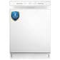 Midea 24" Front Control 2-Rack Hybrid Tub Dishwasher in White, , large