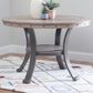Linon Home Decor Franklin Dining Table in Pewter and Grey - Table Only, , large