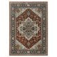 Oriental Weavers Aberdeen Medallion 7"10" x 10"10" Red Area Rug, , large