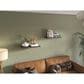 Hearth and Haven Ecco32" Floating Wall Shelf with Space-Saving Design in Olive (Set of 2), , large