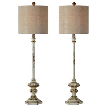Southern Lighting Clarke Buffet Lamp in Distressed Grey (Set of 2), , large