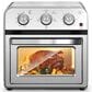 HOMLUX 13 Qt Air Fryer Toaster Oven in Silver, , large
