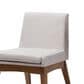 Baxton Studio Nexus Side Chair with Greyish Beige Cushion in Walnut Brown (Set of 2), , large