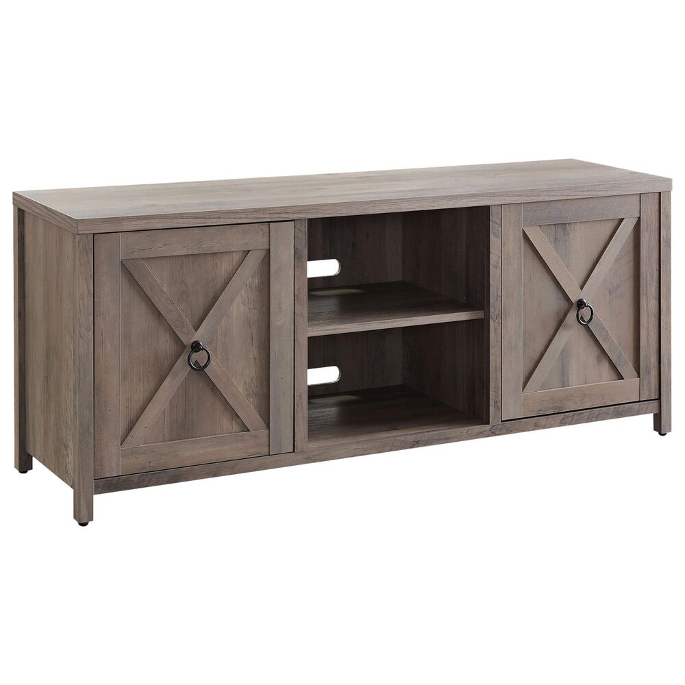 Hudson and Canal Granger 58" TV Stand in Gray Oak, , large