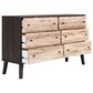 Ashley Piperton 6-Drawer Dresser in Brown and Dark Charcoal, , large
