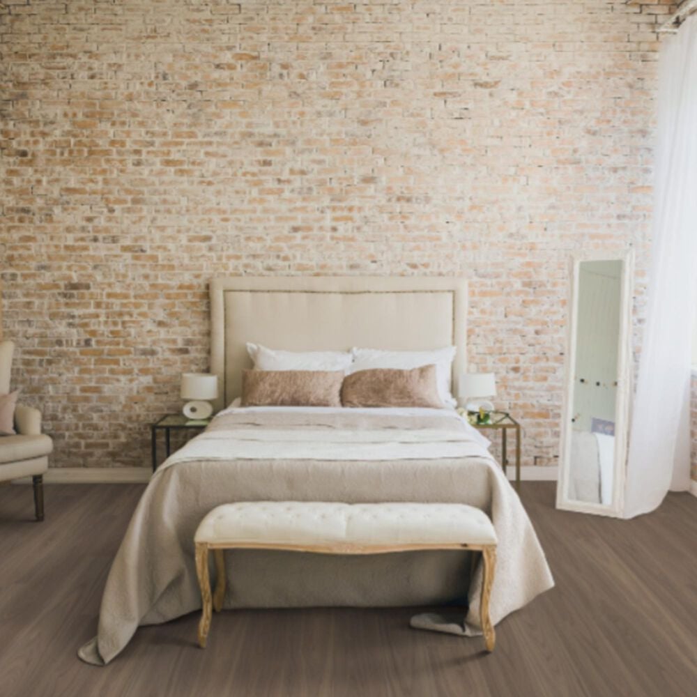 Tru-Cor Bravo Farald Walnut 7&quot; x 60&quot; Luxury Vinyl Plank, , large