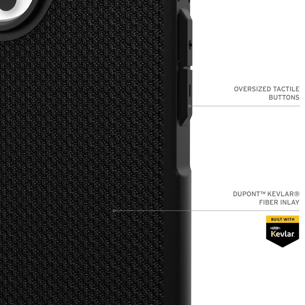 UAG Metropolis LT Series MagSafe Case for Apple iPhone 16 Pro in Kevlar Black, , large