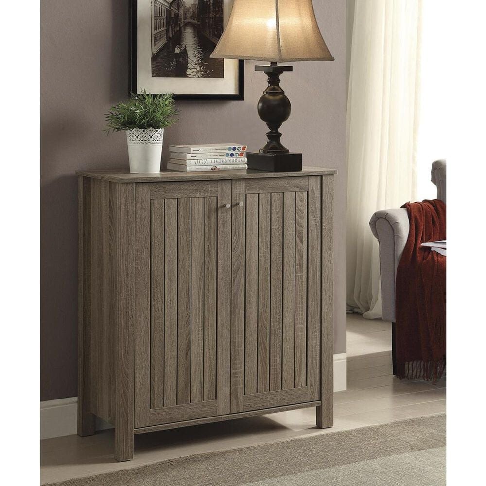 Pacific Landing Shoe Cabinet in Weathered Grey, , large