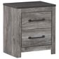 Ashley Bronyan 4-Piece Queen Bedroom Set in Dark Gray, , large