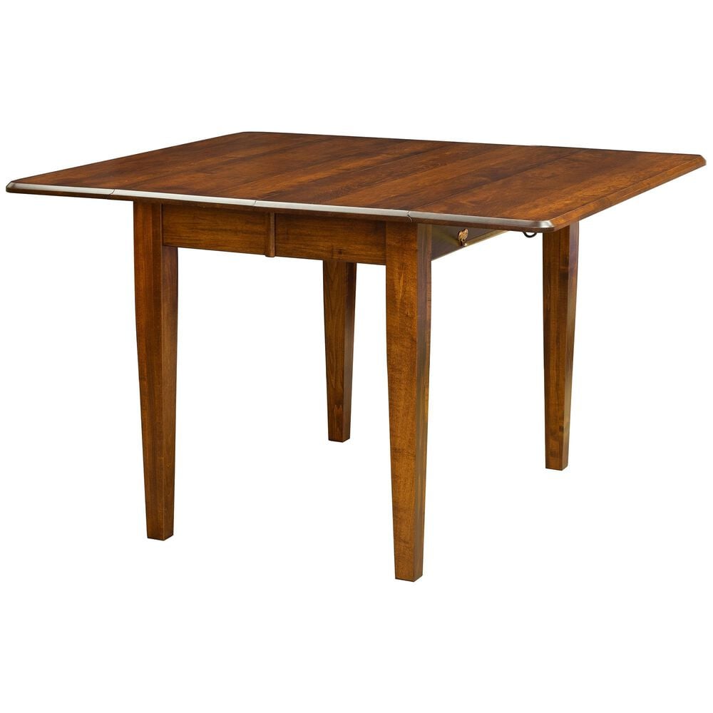 L.J. Gascho Saber Dining Table and Dining Side Chairs in Walnut Finish, , large