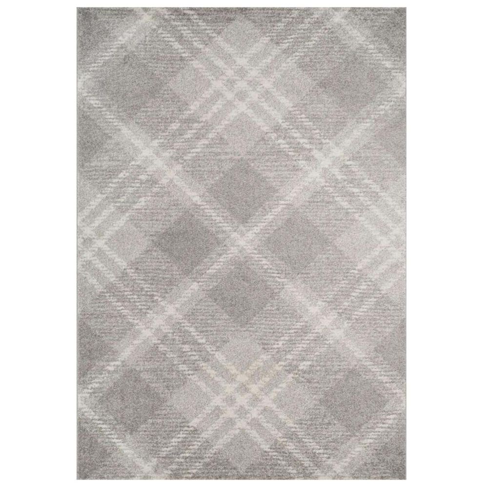 Safavieh Adirondack ADR129B 6" x 9" Light Grey and Ivory Area Rug, , large
