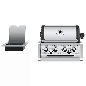 Broil King Imperial S 490 Liquid Propane Built-In Grill in Stainless Steel, , large