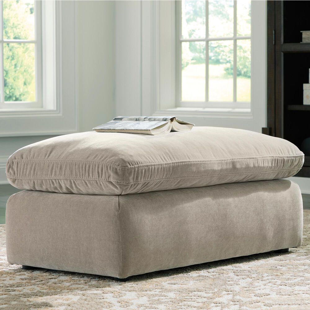 Ashley Maxton Heights Ottoman in Pebble, , large