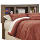 Signature Design by Ashley Trinell Full Bookcase Headboard in Brown, , large