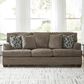 Ashley Stonemeade Stationary Queen Sofa Sleeper in Nutmeg, , large