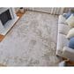 Feizy Prasad Ivory and Beige 8" x 11" Area Rug, , large