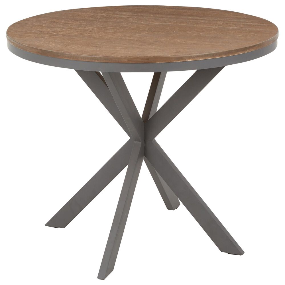 Lumisource Dakota Dinette Table in Brown/Grey, , large