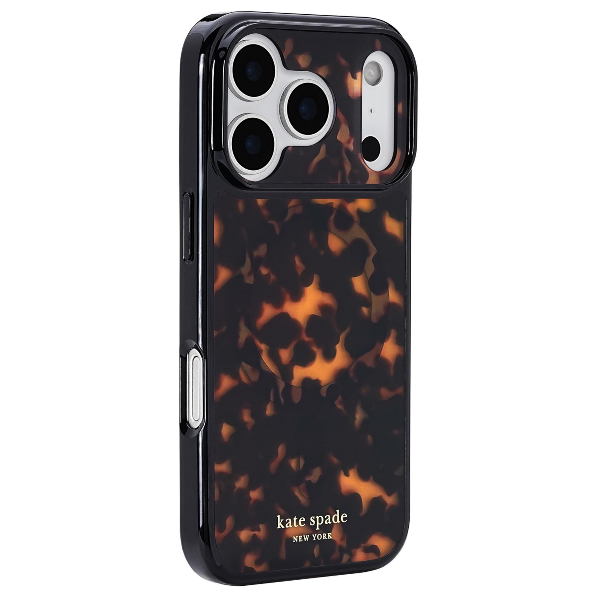 Kate Spade Protective MagSafe Case for Apple iPhone 17 Pro in Tortoise