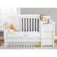Sorelle Princeton Elite Crib and Changer in White, , large