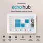 Amazon Echo Hub 8" Smart Home Control Panel with Alexa Assistant in White, , large